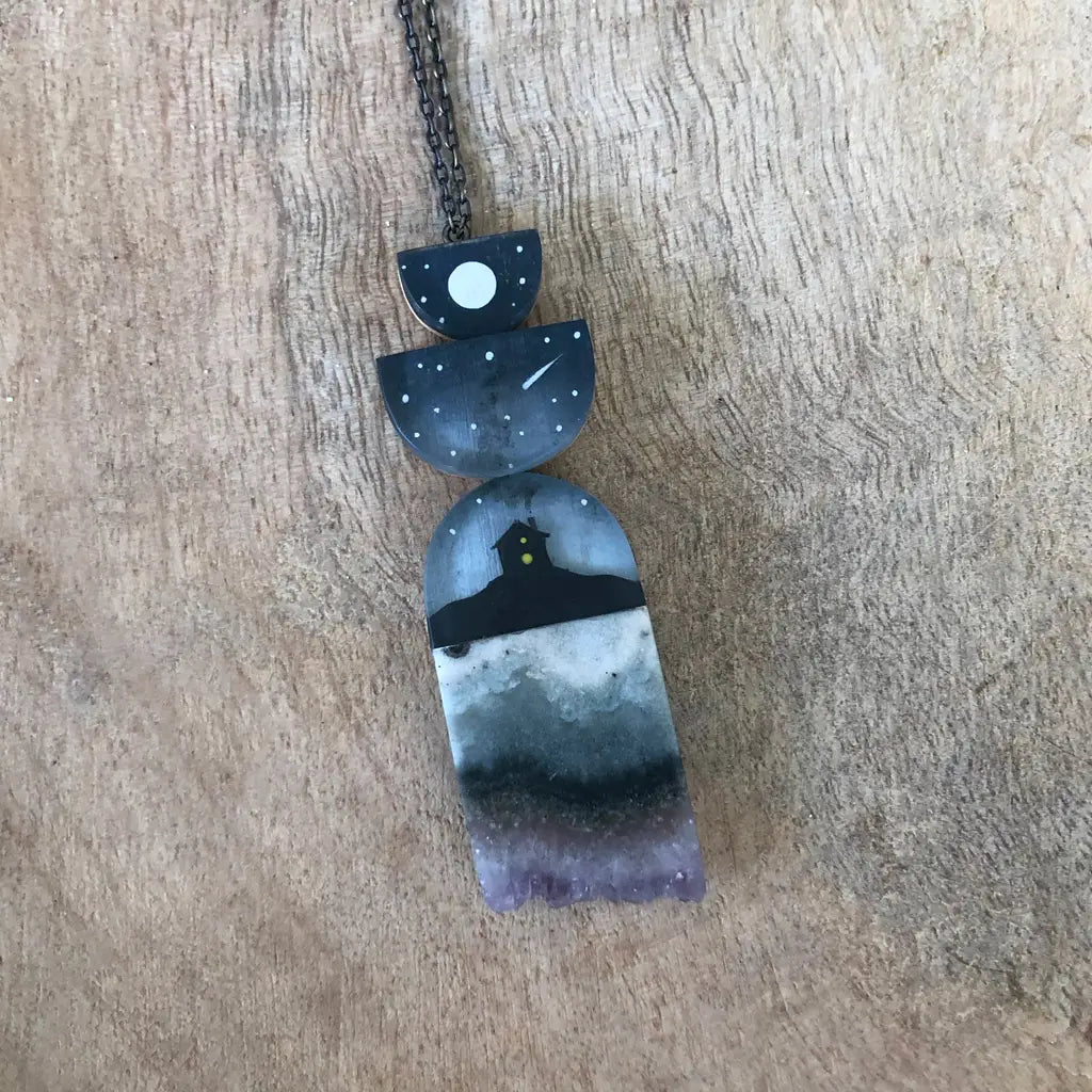 Starry Home Necklace