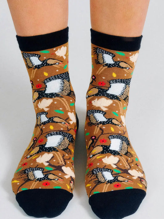 Stork Ankle Knit Sock By Mūr