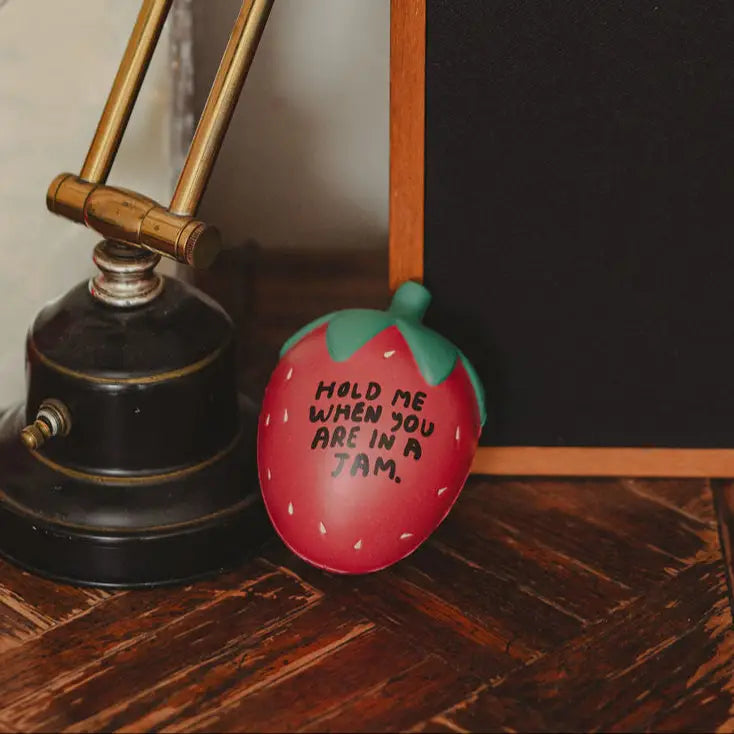 Strawberry Stress Ball by People I've Loved