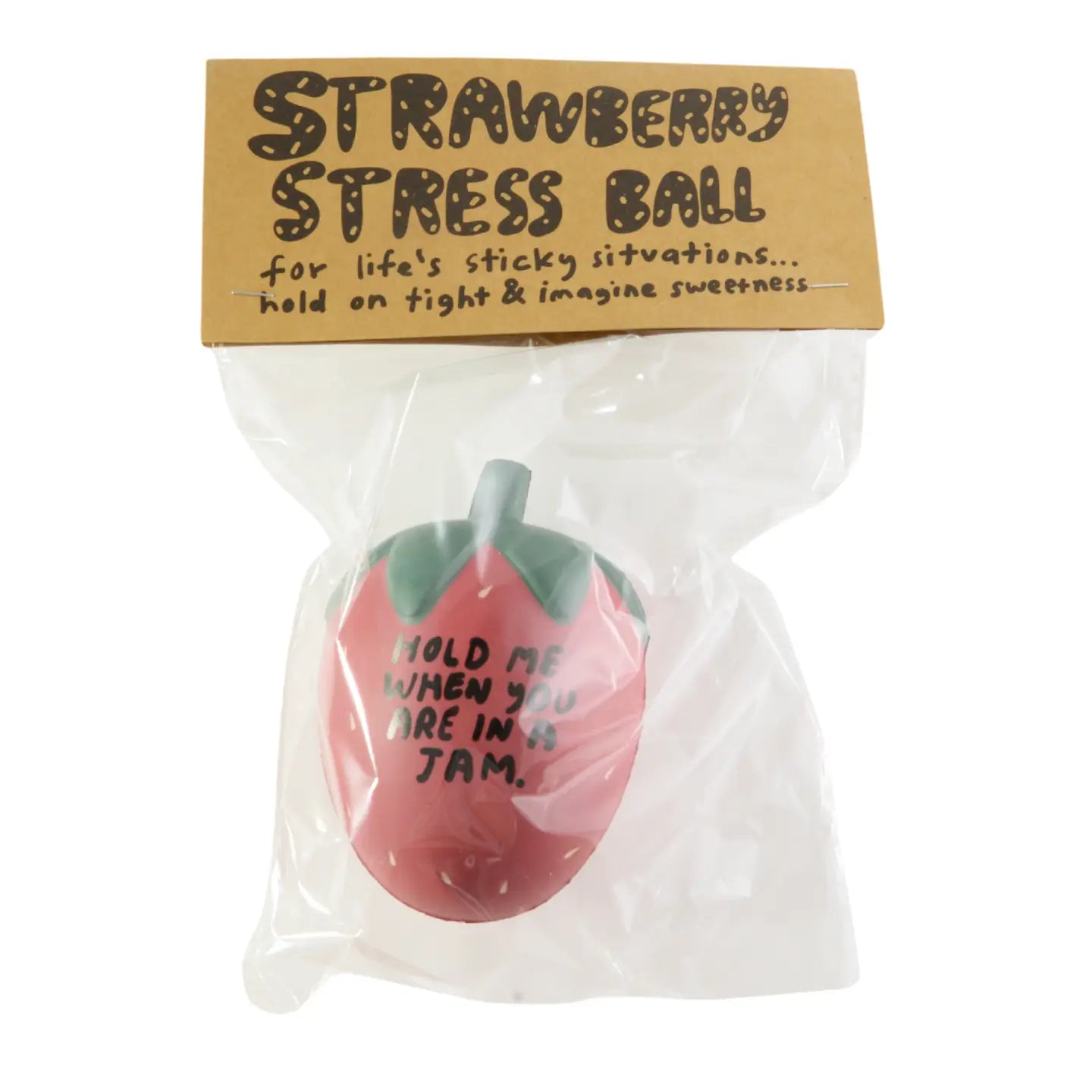 Strawberry Stress Ball by People I've Loved