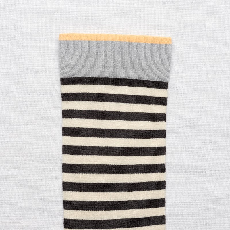 Stripe Dark Socks
