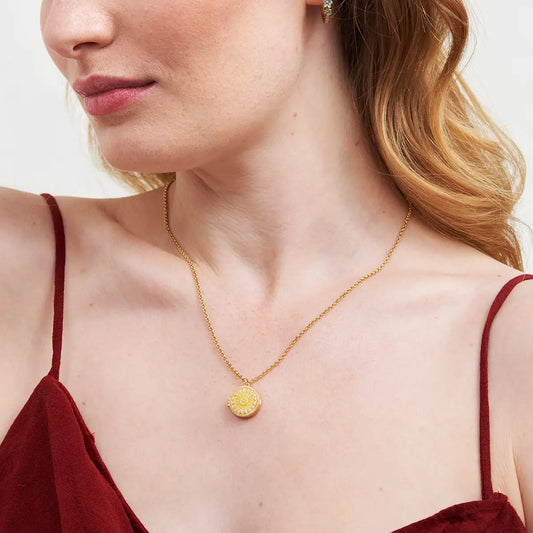 Sun Locket Necklace by Fable England