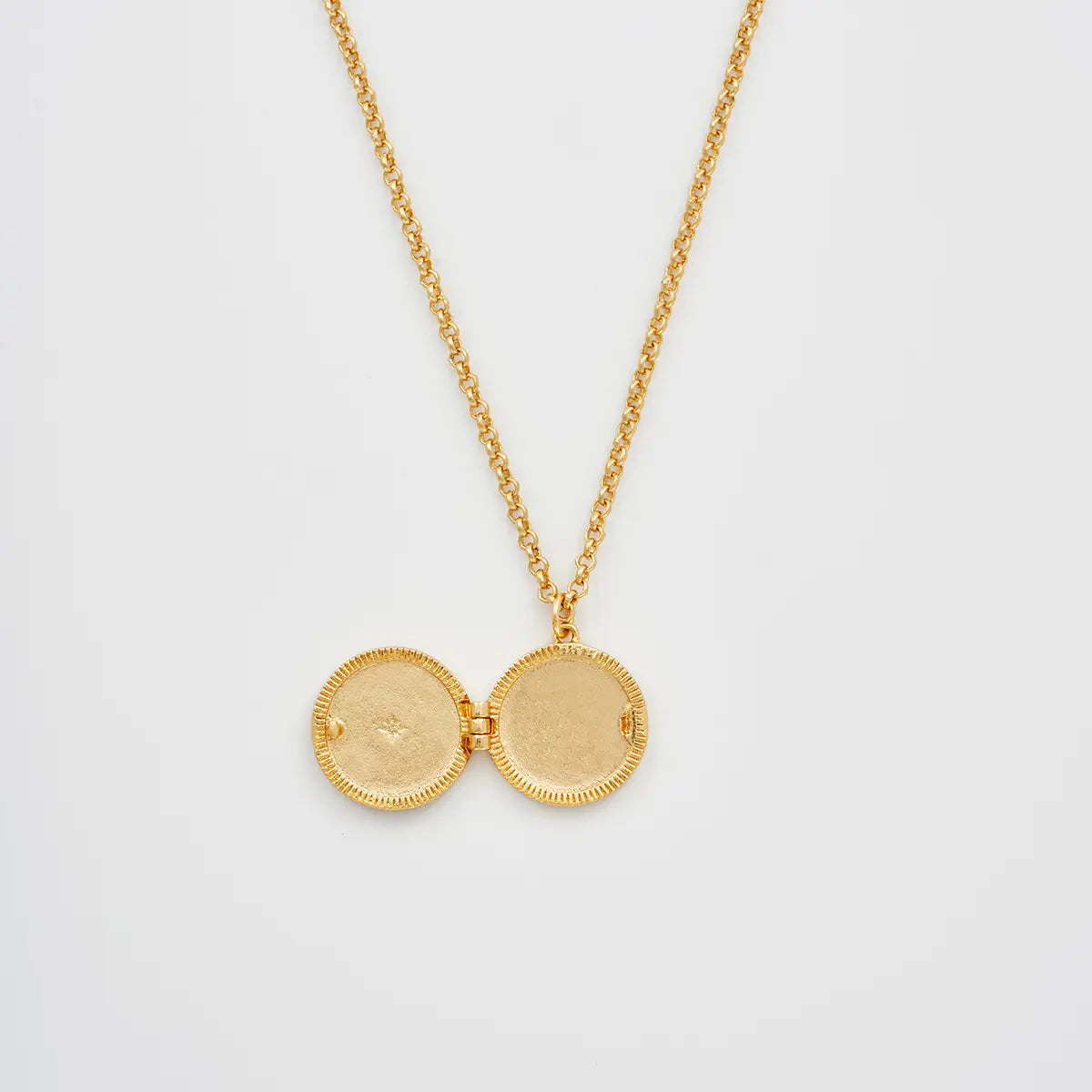 Sun Locket Necklace by Fable England