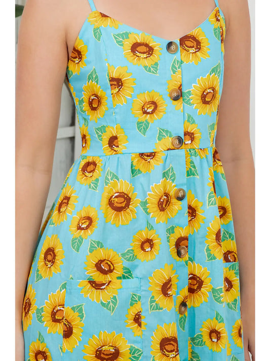 Sunflower Cami Dress