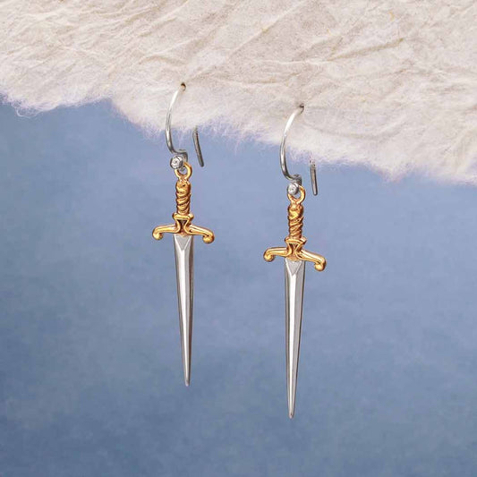 Sword Dangle Earrings