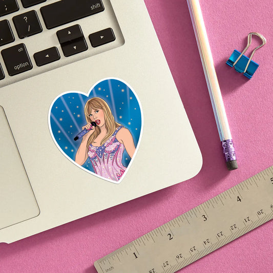Taylor Greatest Era Heart Sticker