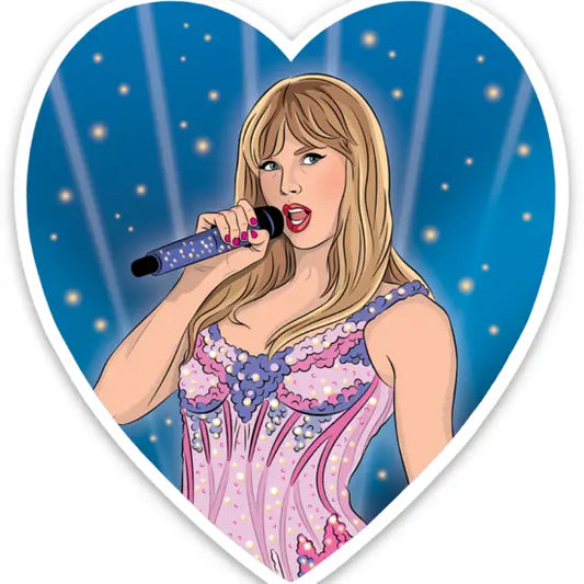Taylor Greatest Era Heart Sticker