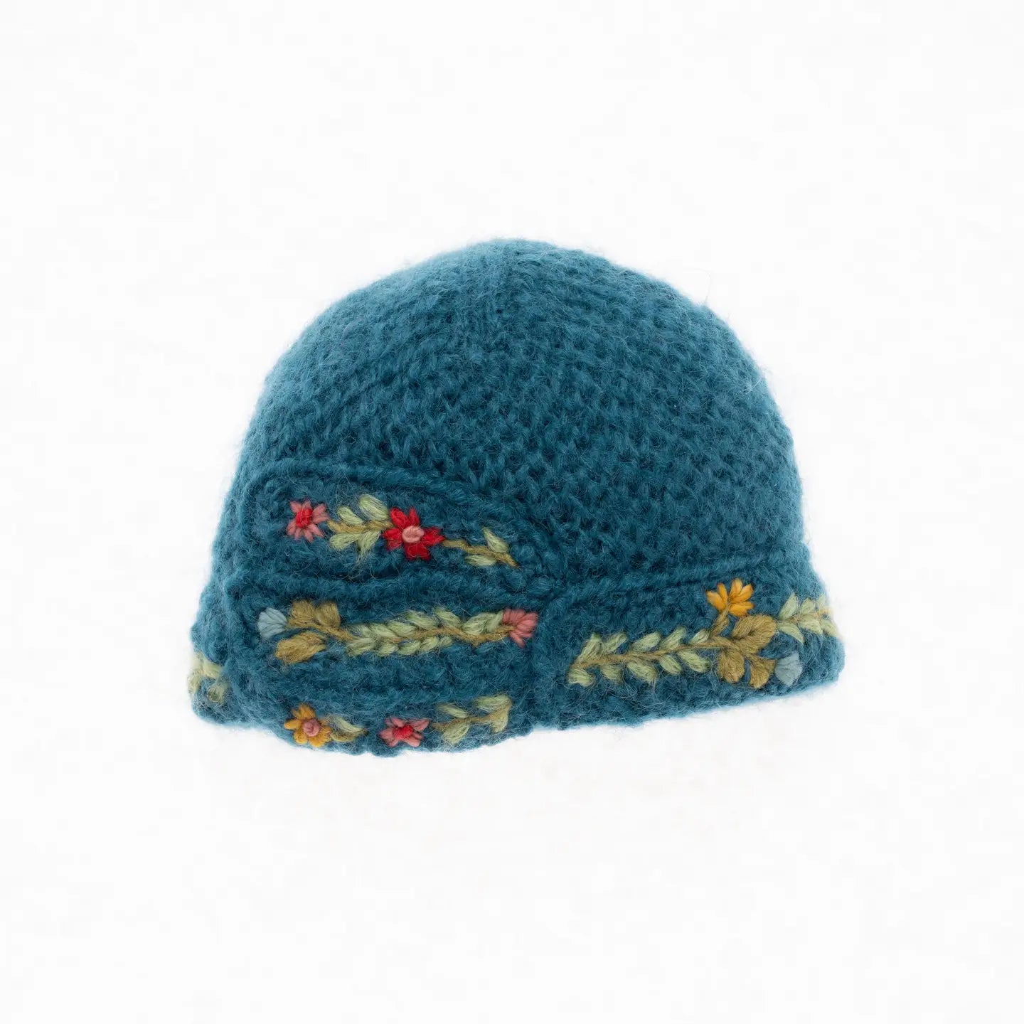 Teal Lady Rose Cloche by French Knot