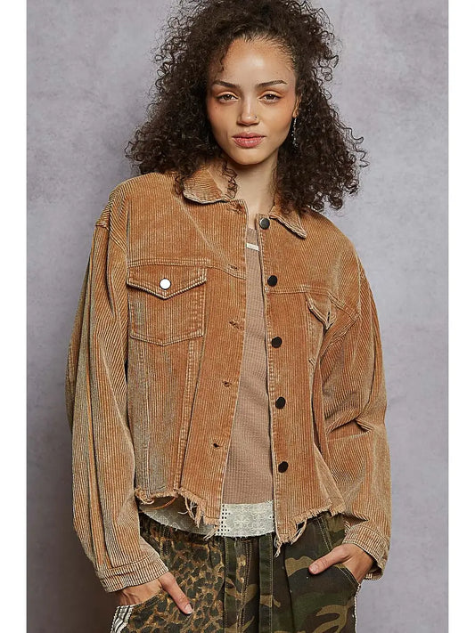 Teddy Bear Corduroy Jacket