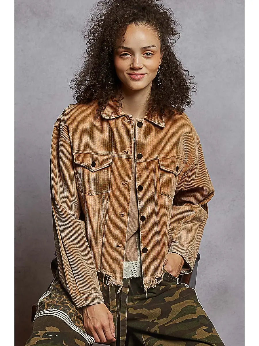 Teddy Bear Corduroy Jacket