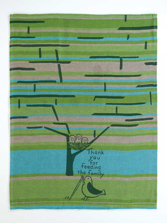 Thank You For Feeding The Family Dish Towel by Blue Q