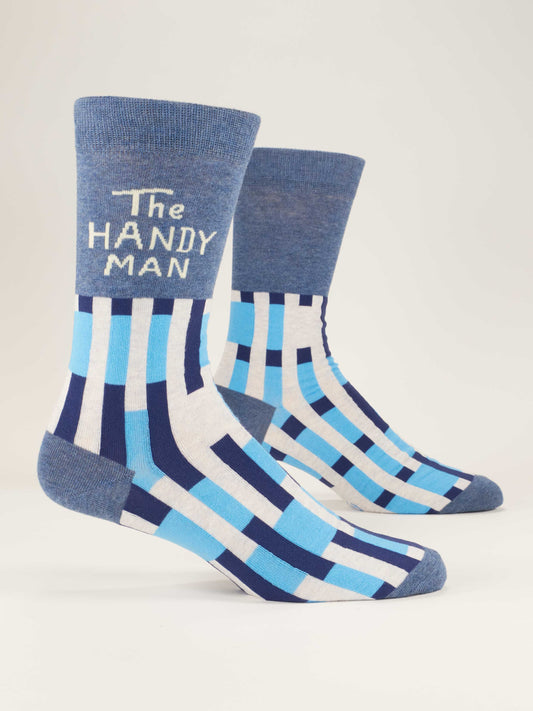 The Handyman M-Crew Socks by Blue Q