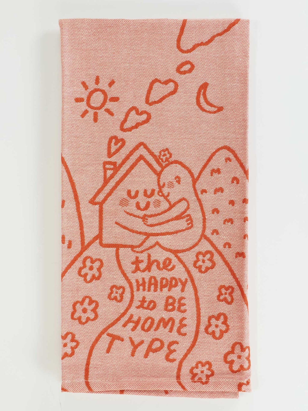 The Happy To Be Home Type Dish Towel