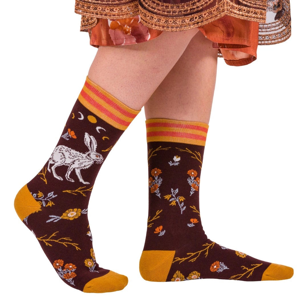 The Hare Crew Socks