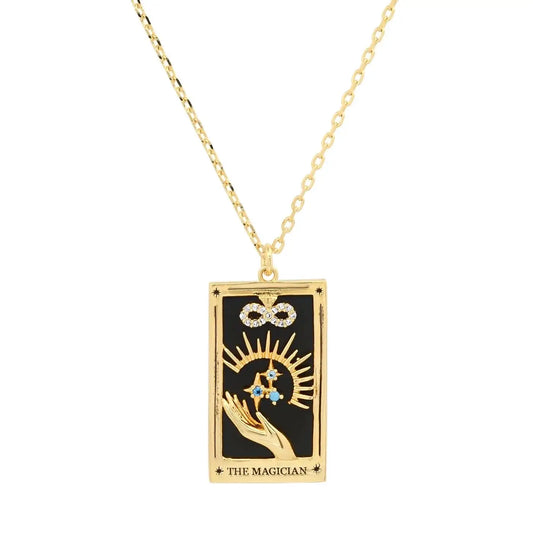 The Magician Tarot Card Necklace