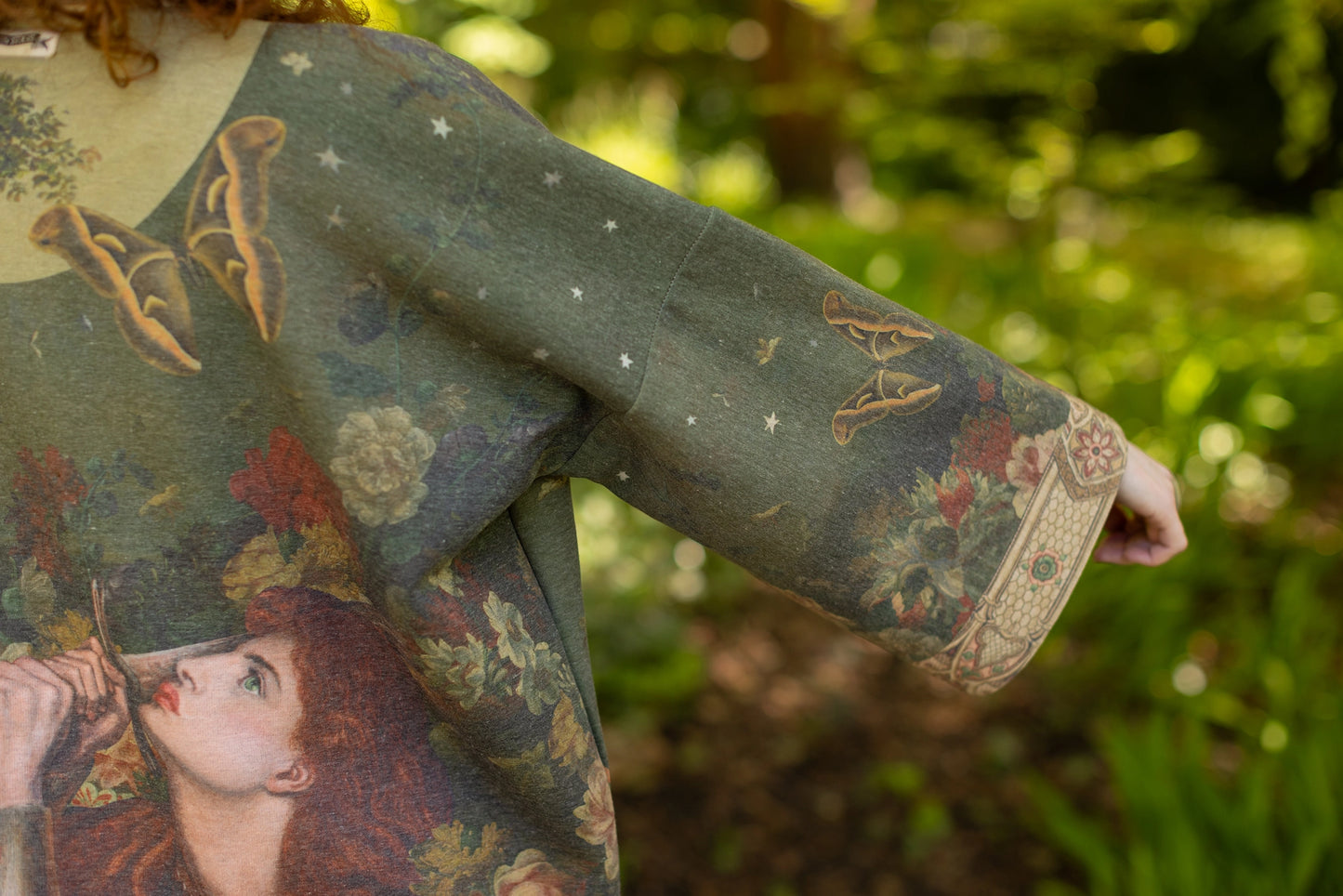 The Messenger Fleece Cottage Cardigan Jacket by Market of Stars