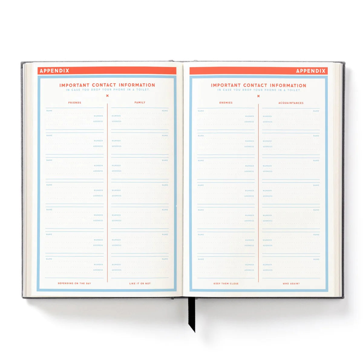 The Perpetually Late Show Undated Standard Planner