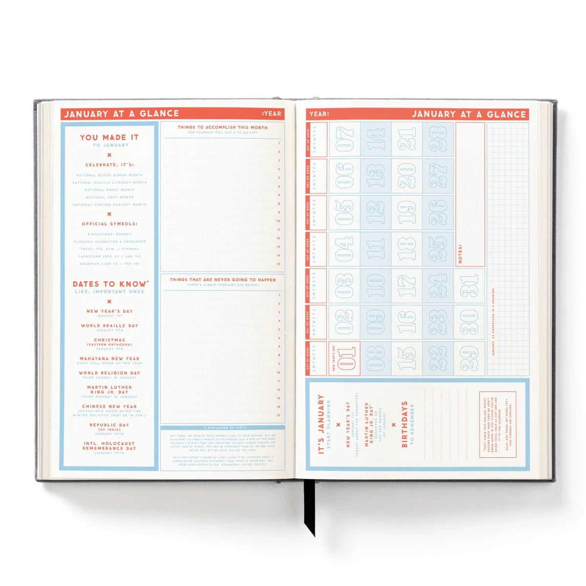 The Perpetually Late Show Undated Standard Planner