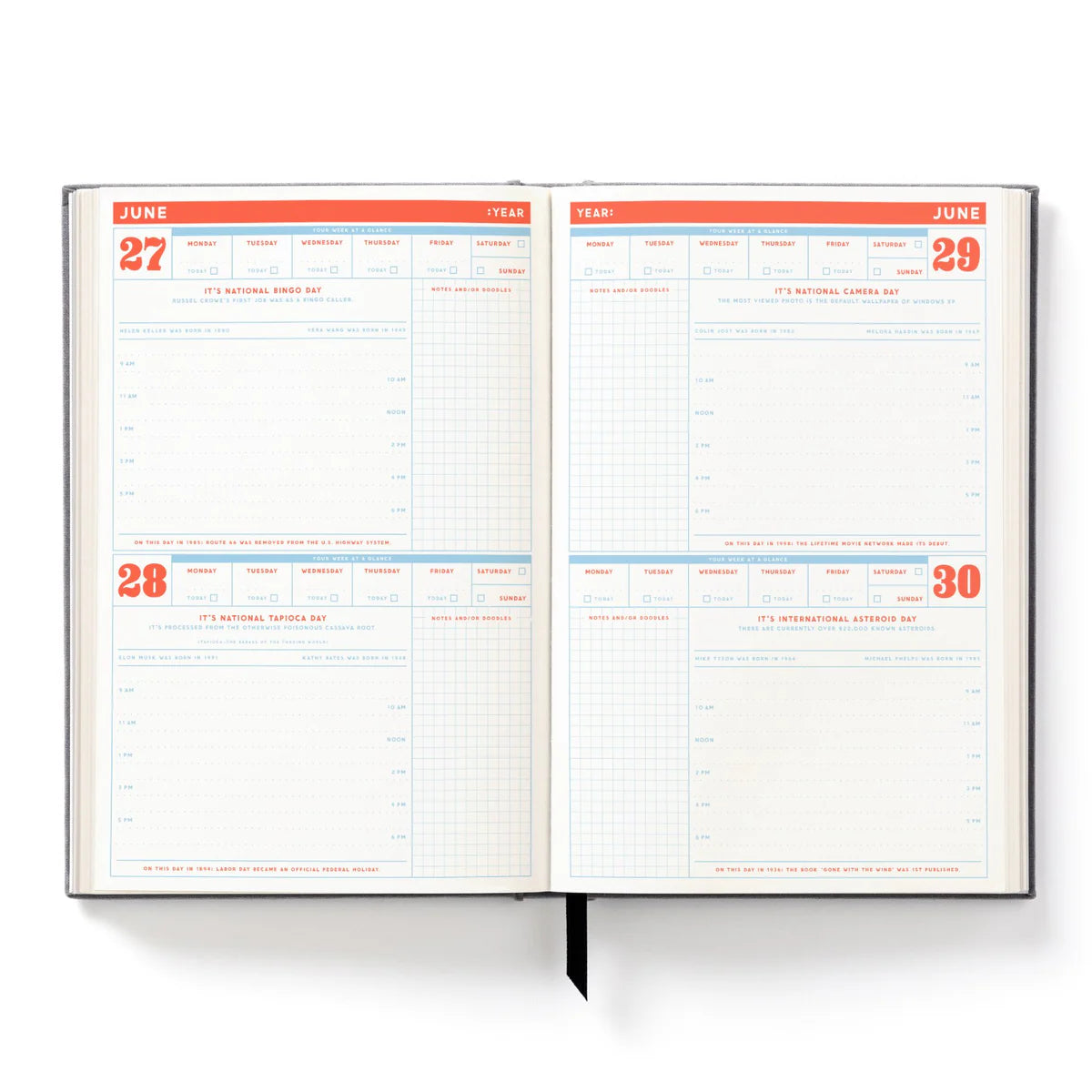 The Perpetually Late Show Undated Standard Planner