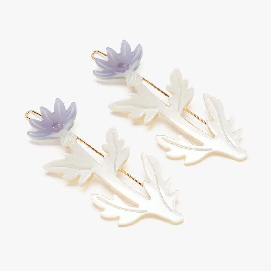 Thistle Barrette Set of 2