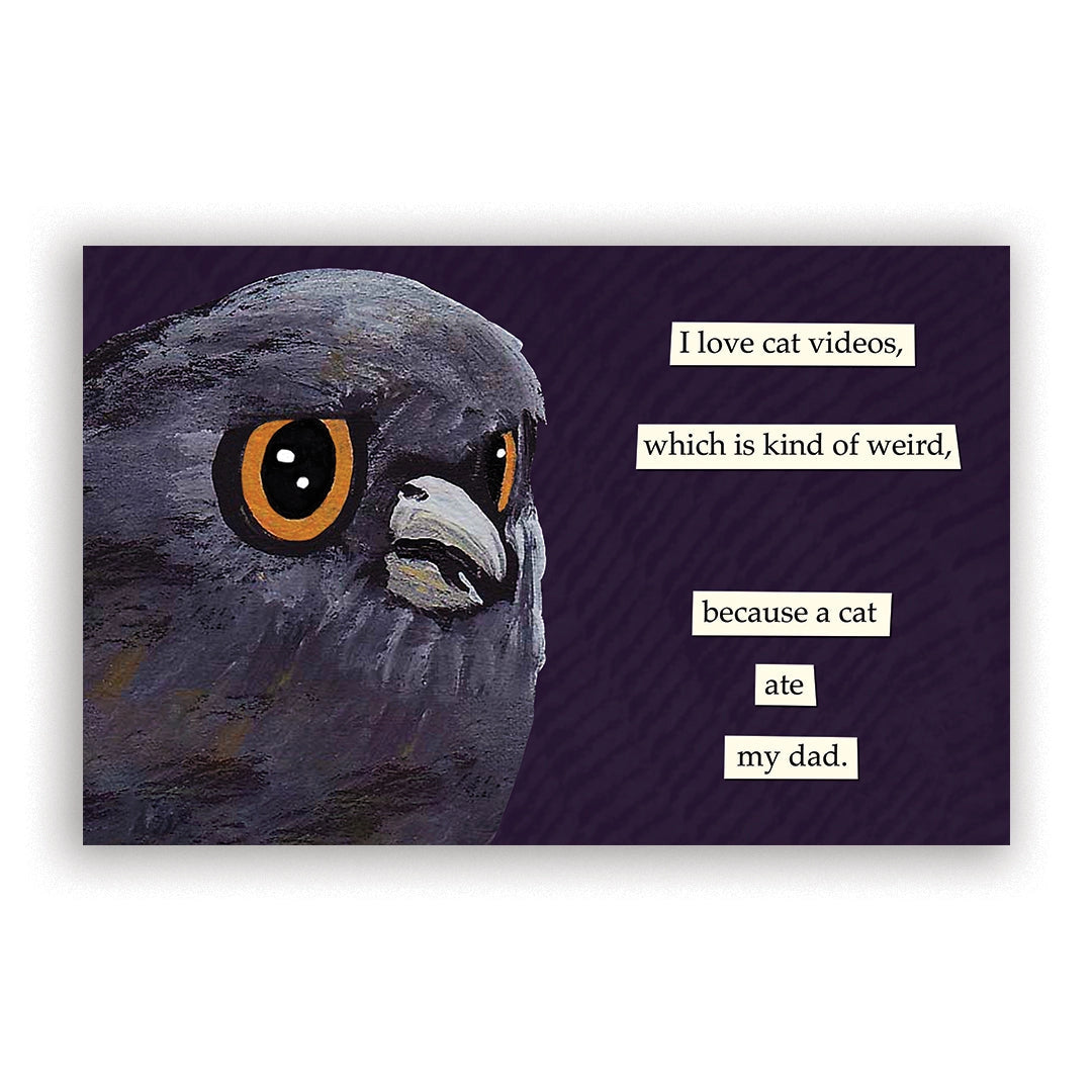 Troubled Birds 2026 Calendar by Mincing Mockingbird