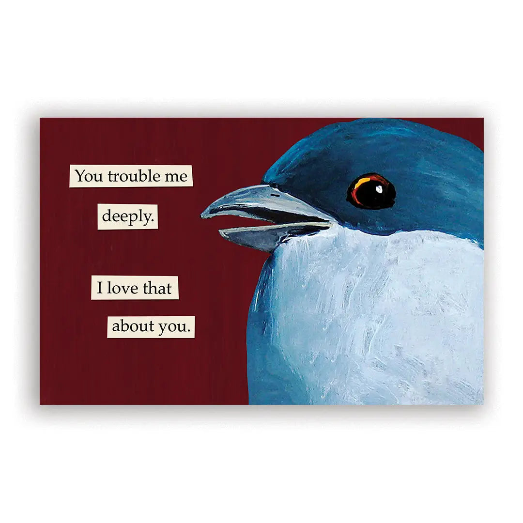 Troubled Birds 2026 Calendar by Mincing Mockingbird