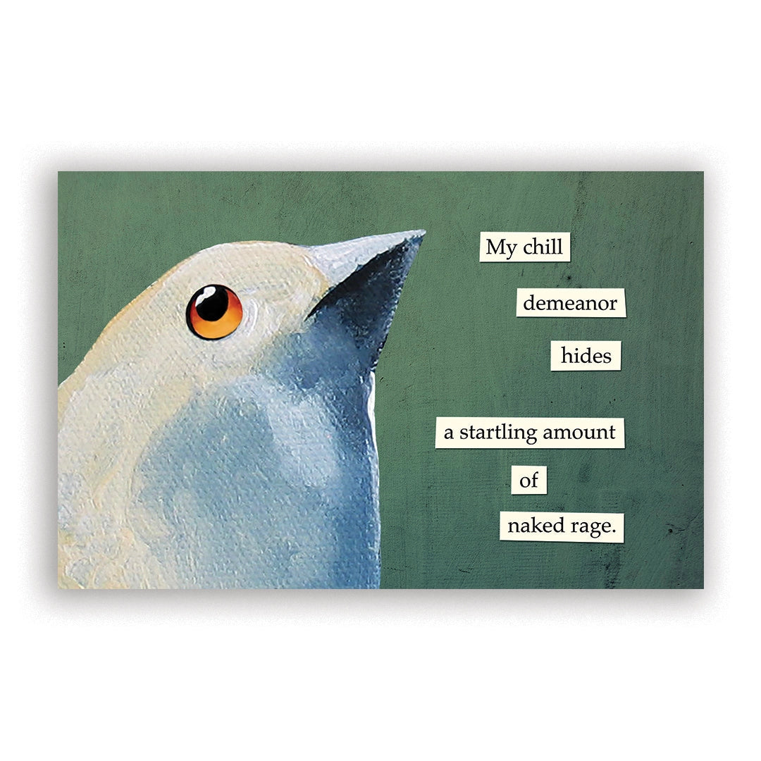 Troubled Birds 2026 Calendar by Mincing Mockingbird