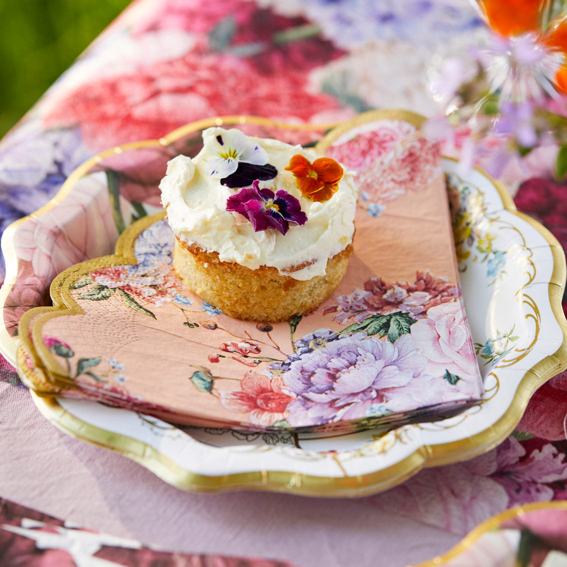 Truly Scrumptious Floral Napkins