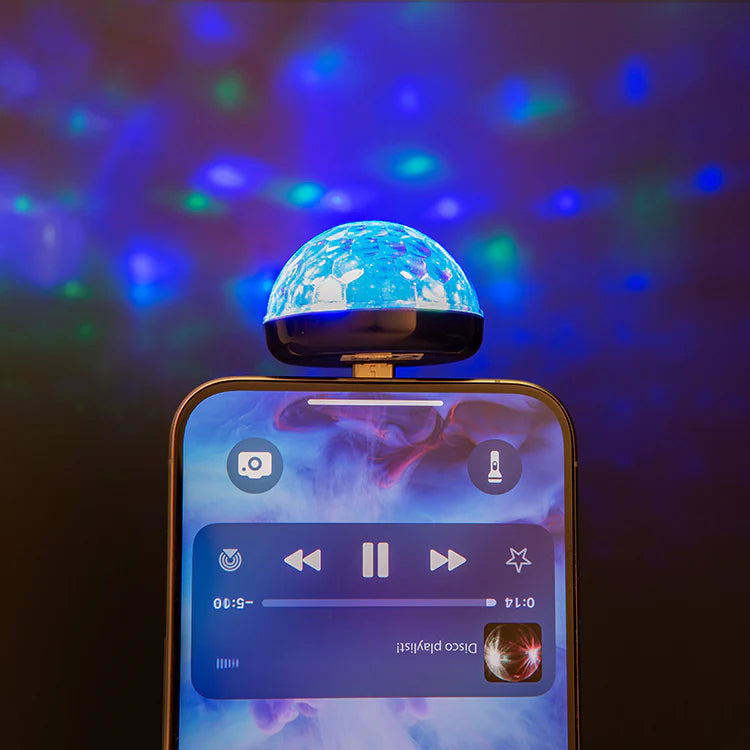 Type C Phone Disco Light
