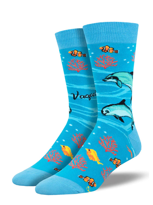 Vaquita Dolphin Socks