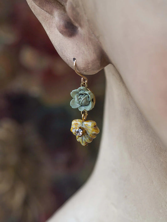 Vintage Flora Earrings