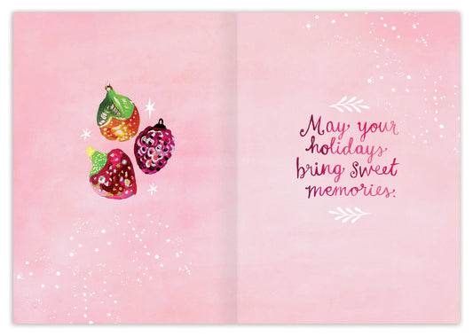 Vintage Ornaments Holiday Card