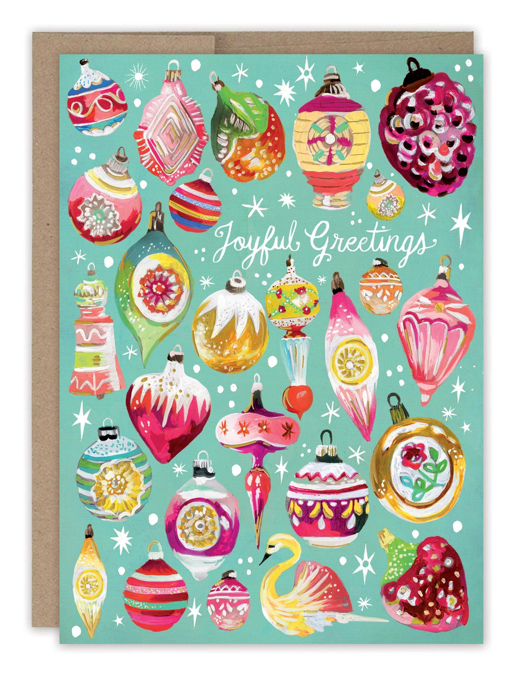Vintage Ornaments Boxed Cards