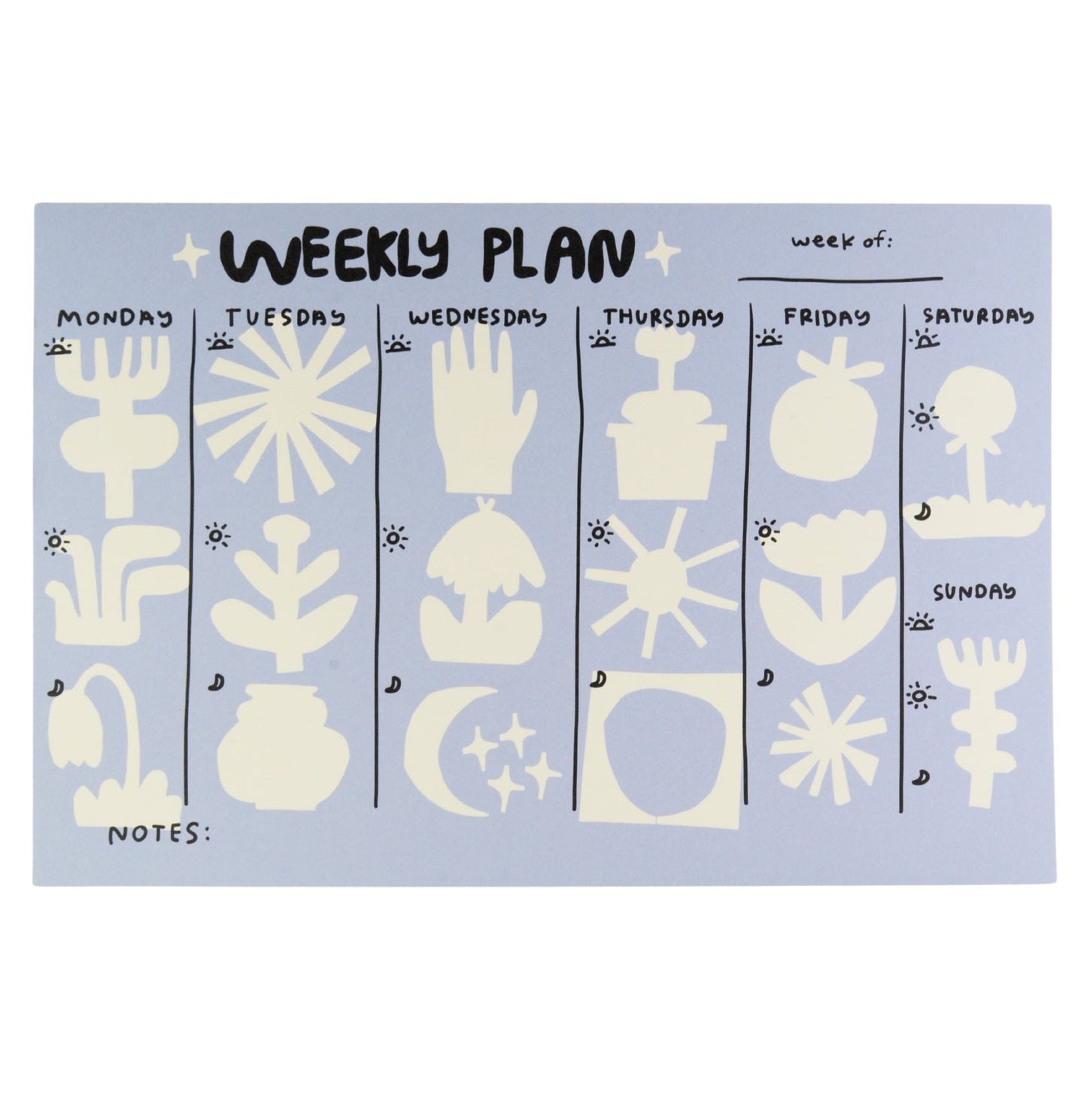 Weekly Planner Pad by People I've Loved