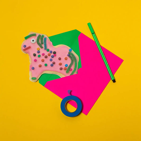 Weird Pony Cookie Card by Gentle Thrills