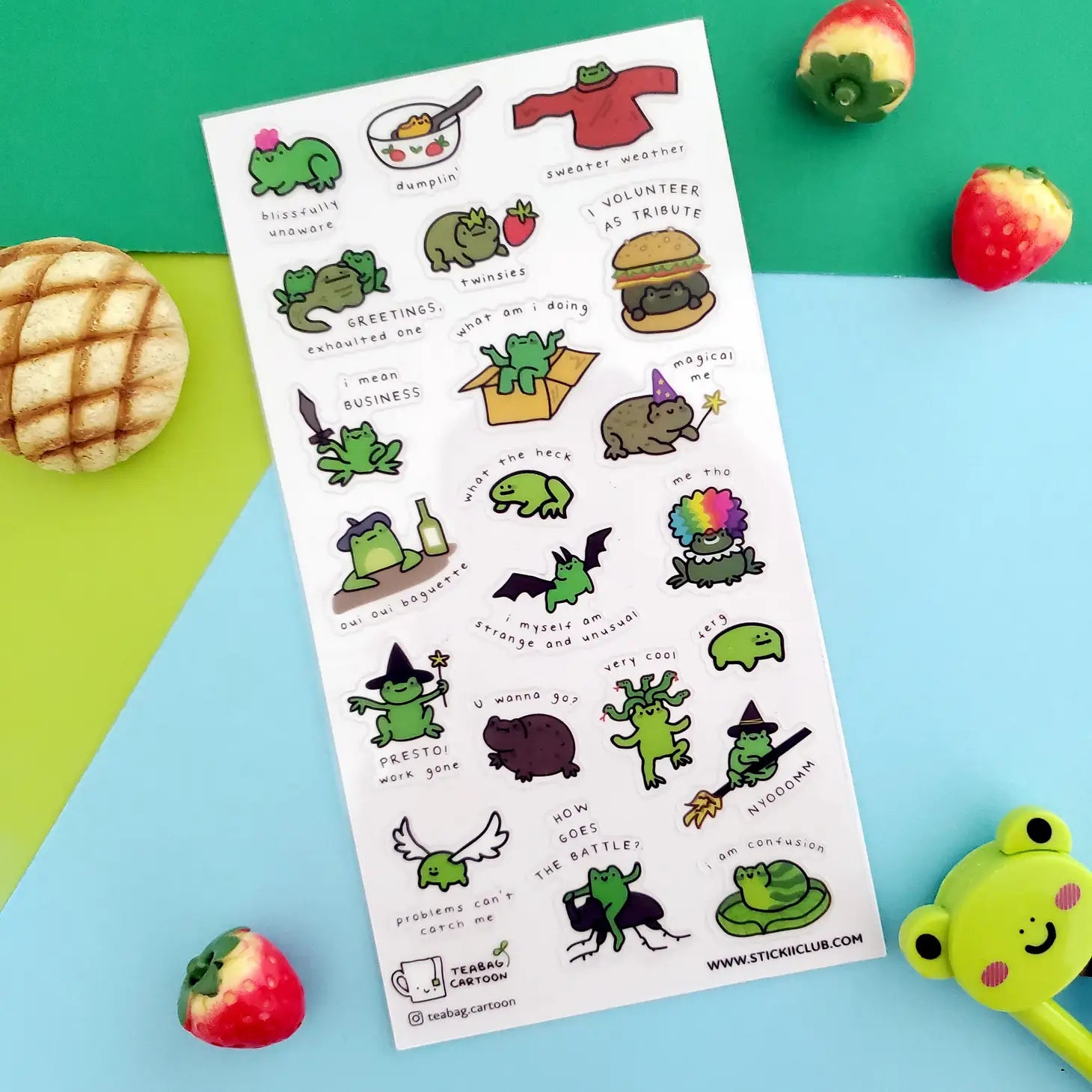 What Are Frogs? Sticker Sheet – Lucinda's