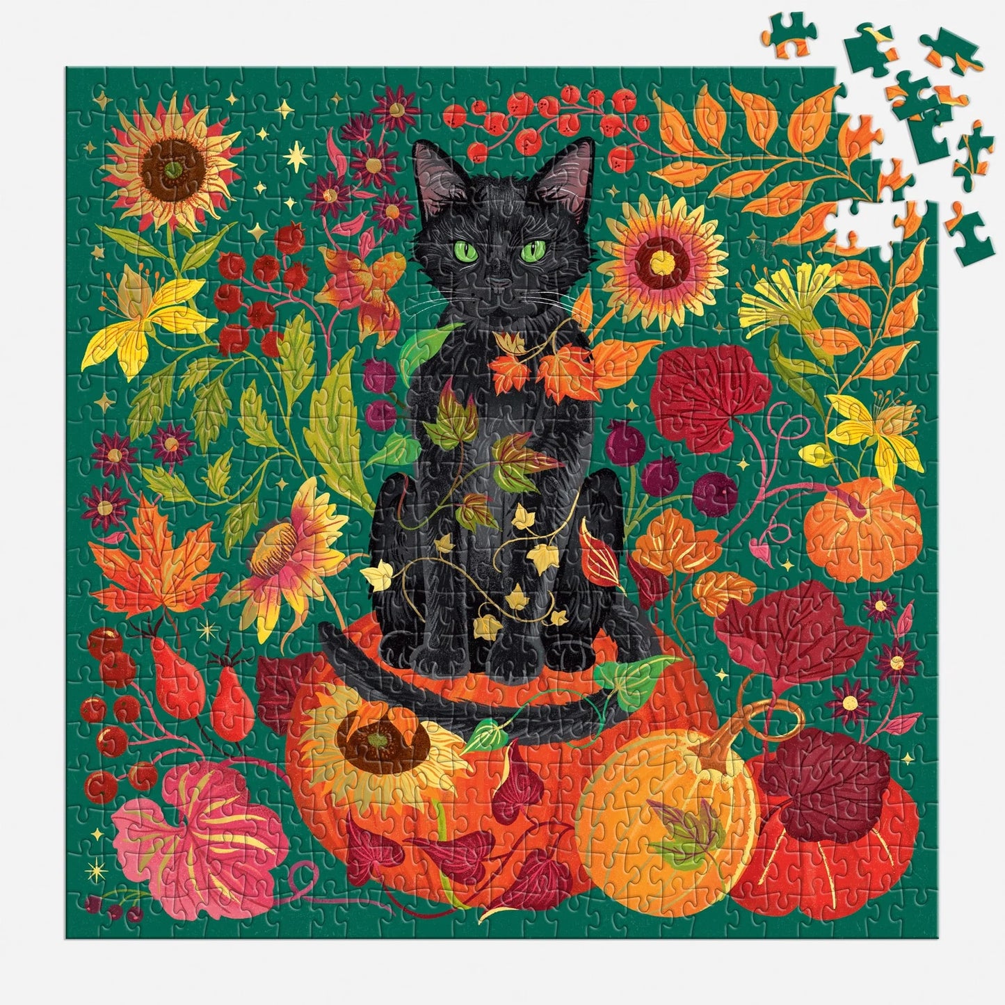 Whiskers of Autumn 500 Piece Foil Puzzle