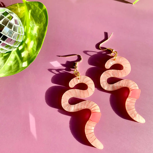 Wiggly Worms Earrings