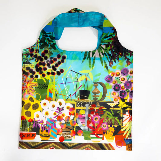 Window Art Sack By Paul Wackers - Reusable Tote Bag