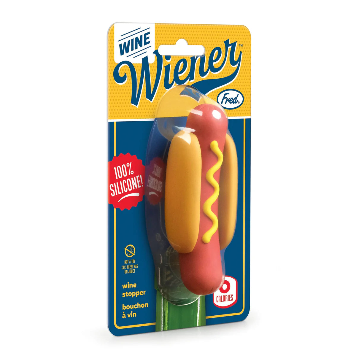 Wine Wiener Wine Stopper