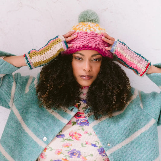 Winnie Crochet Handwarmer by French Knot