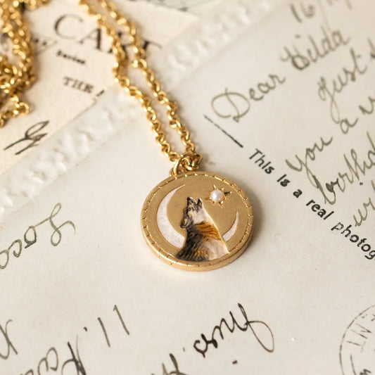 Wolf Necklace by Fable England