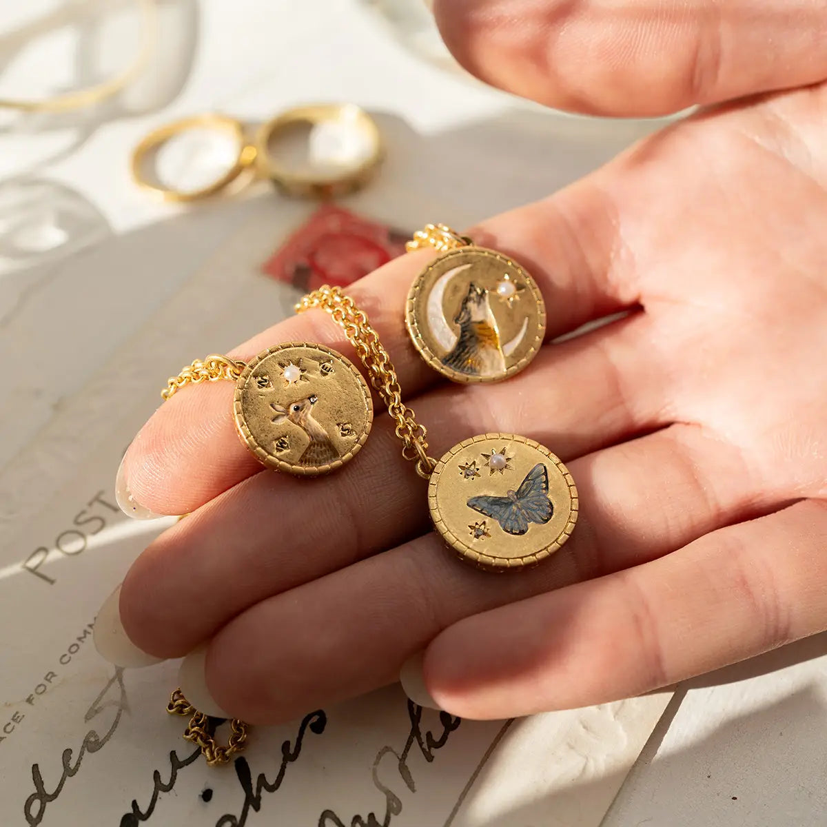 Wolf Necklace by Fable England