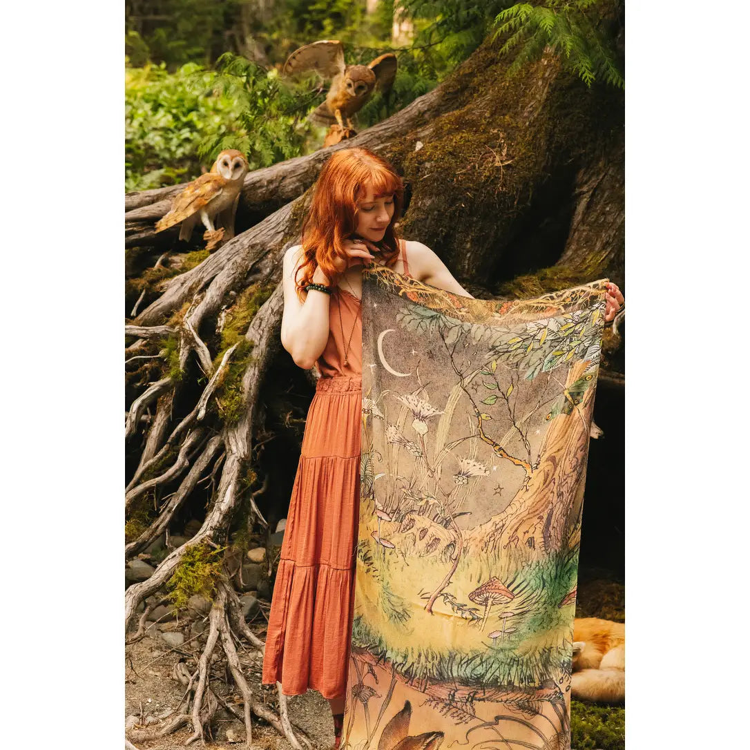 Woodland Wisdom Scarf by Market of Stars