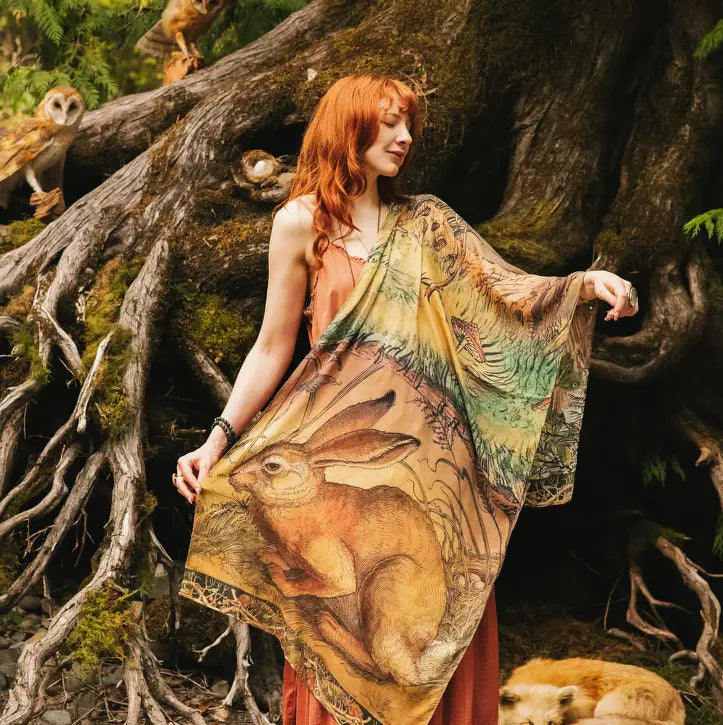 Woodland Wisdom Scarf by Market of Stars