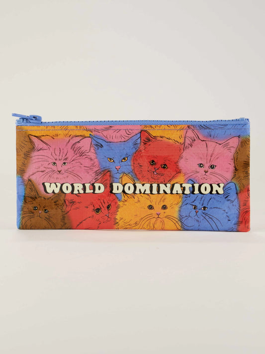 World Domination Cats Pencil Case by Blue Q