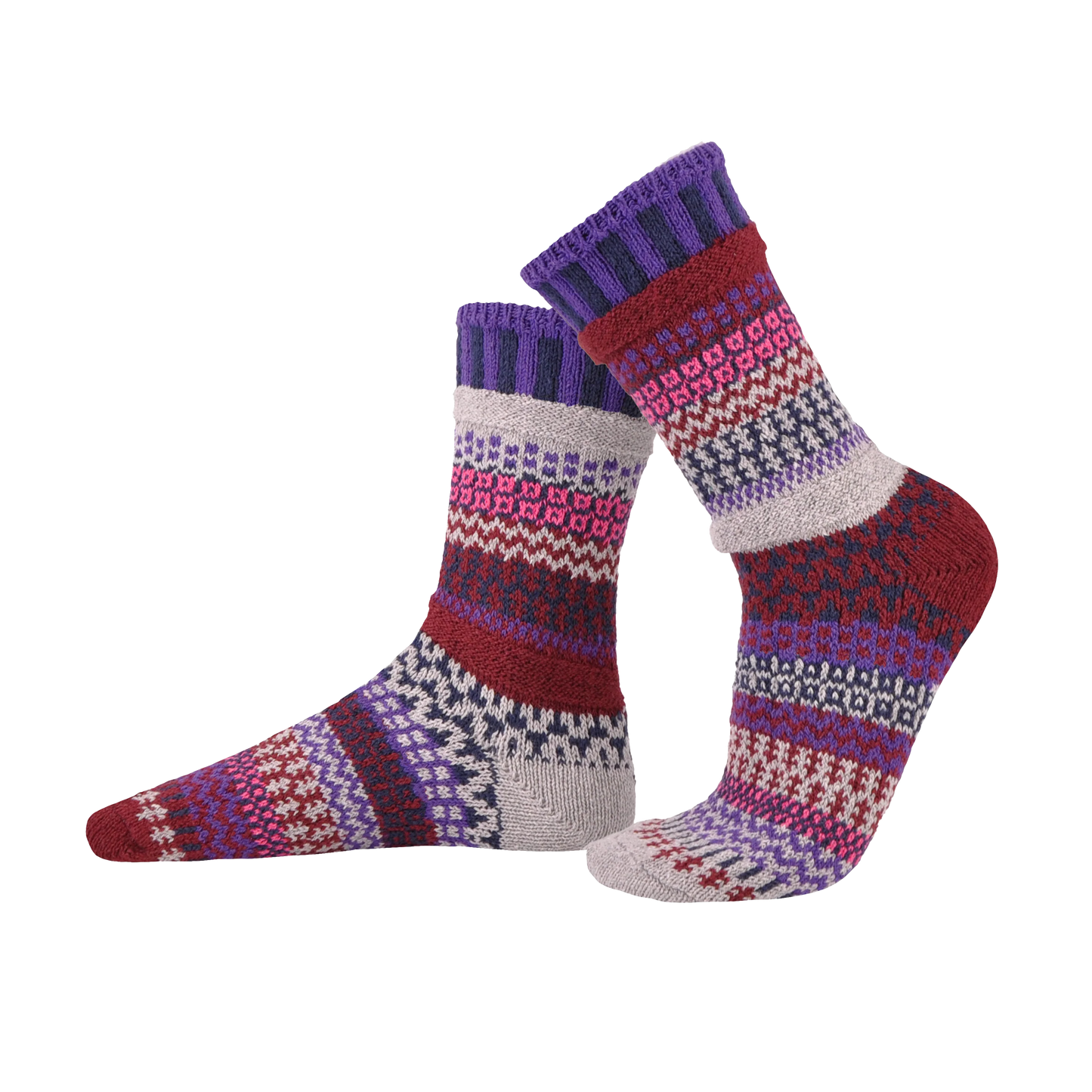 Wunderland Crew Socks by Solmate