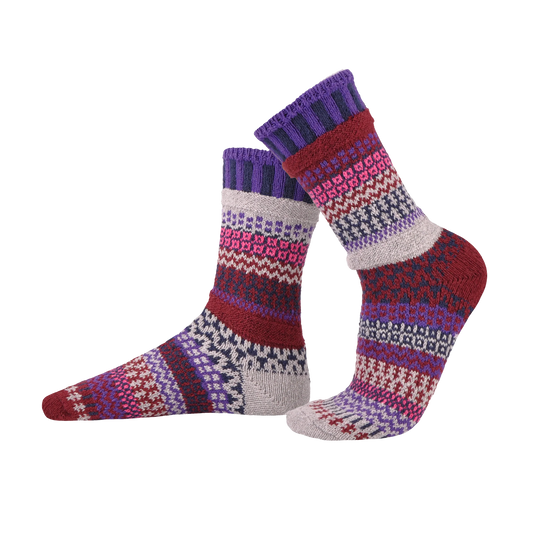 Wunderland Crew Socks by Solmate