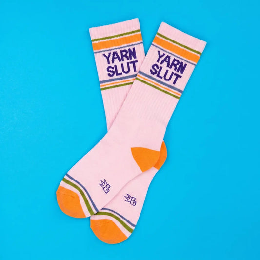 Yarn Slut Gym Crew Socks