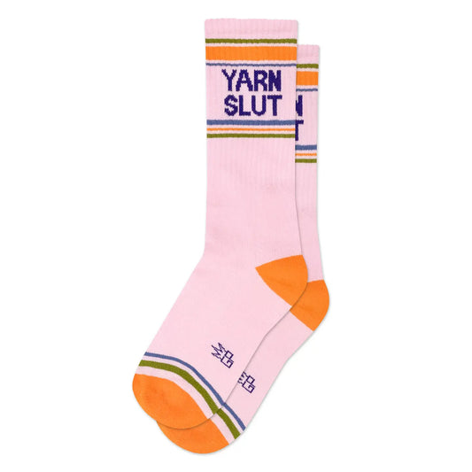 Yarn Slut Gym Crew Socks